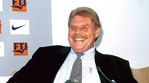 Ein Mann der klaren Worte: Der ehemalige Präsident des TSV 1860, Karl-Heinz Wildmoser.