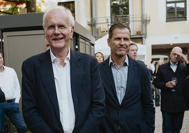 Harald Schmidt und Oliver Bierhoff Harald Schmidt und Oliver Bierhoff