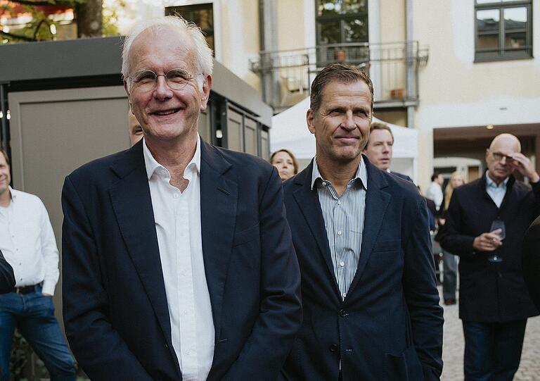 Harald Schmidt und Oliver Bierhoff Harald Schmidt und Oliver Bierhoff