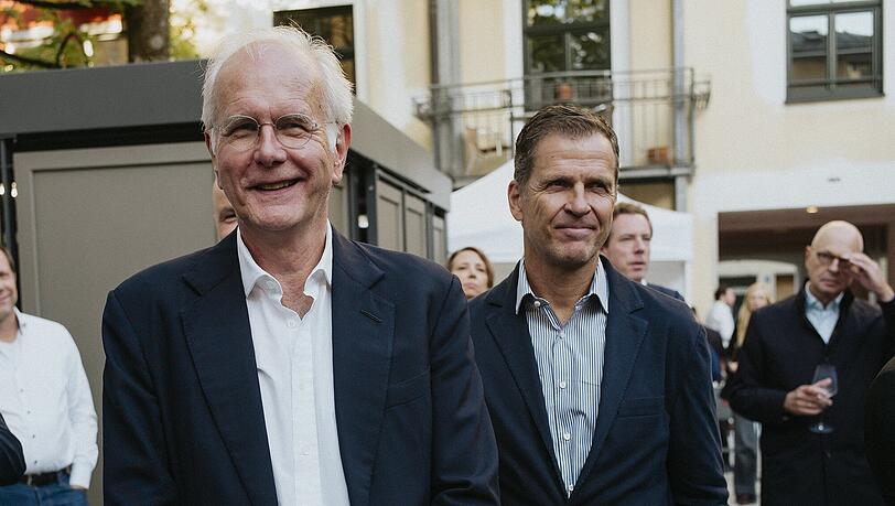 Harald Schmidt und Oliver Bierhoff Harald Schmidt und Oliver Bierhoff