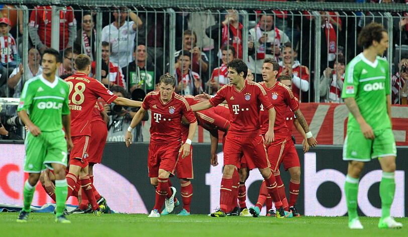 FC Bayern gegen Wolfsburg: Bilder aus dem Spiel