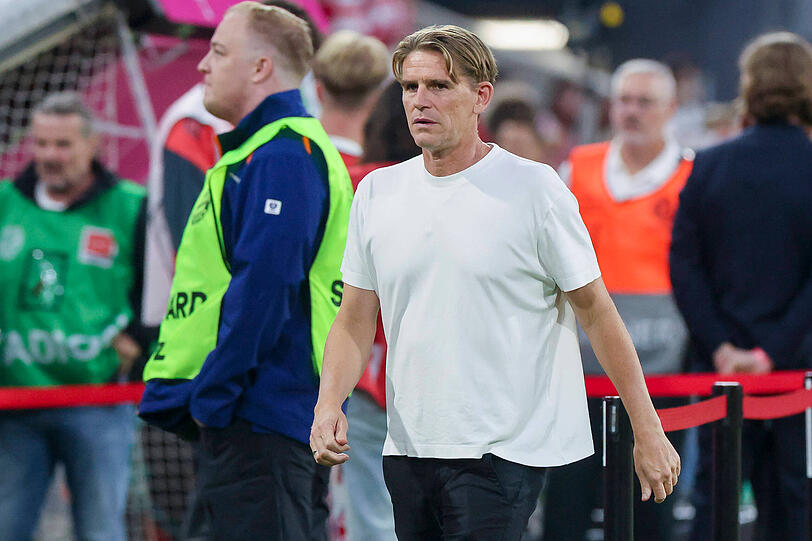 Ist mit dem Kader des FC Bayern zufrieden: Sportdirektor Christoph Freund.