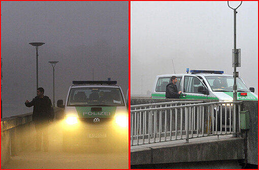Bluttat in Augsburg: Ein Polizist ist auf dieser Brücke erschossen worden.
