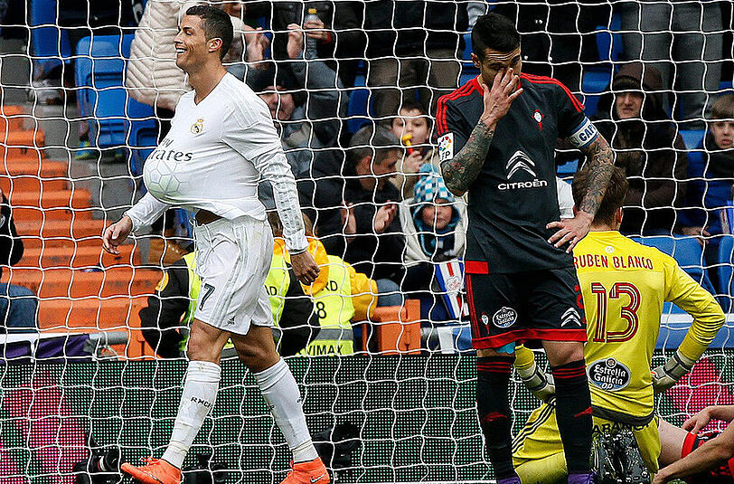 Auch Real Madrid um Superstar Cristiano Ronaldo könnte - wieder einmal - den Bayern zugelost bekommen. In der ersten k:o.-Runde hatten die Königlichen keine Probleme gegen den AS Rom.