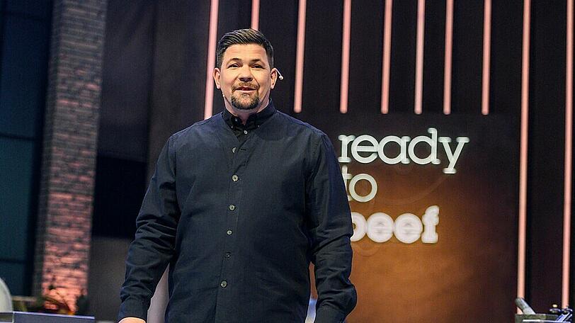 Tim Mälzer in seiner Show "Ready to beef!"