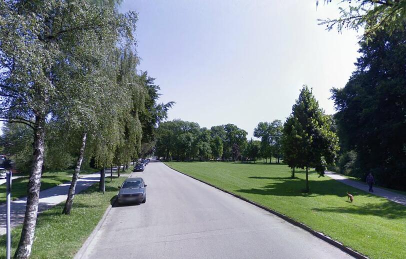 Das Areal am Säbener Platz, am Eingang zum Perlacher Forst, soll ab 3. Mai zur Partyzone werden.