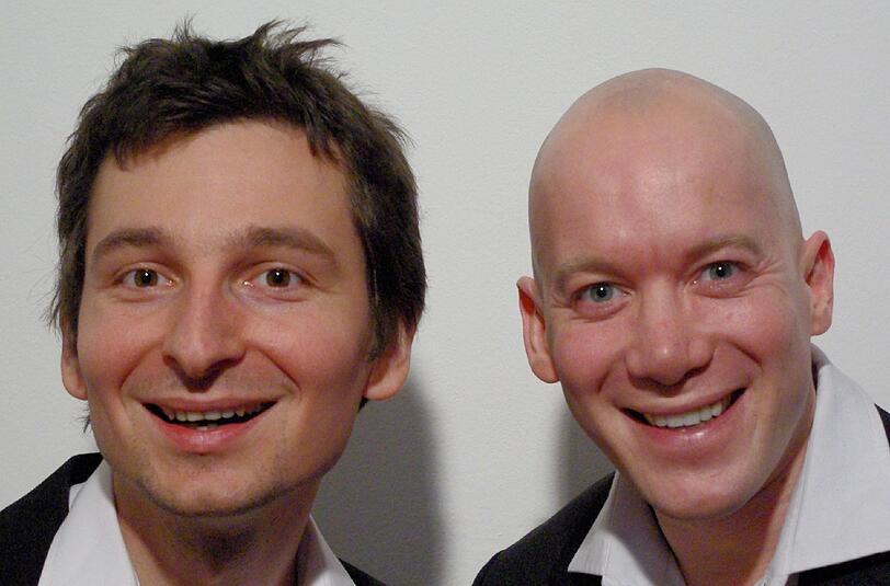 Jürgen Wegscheider und Markus Maria Winkler (r.).