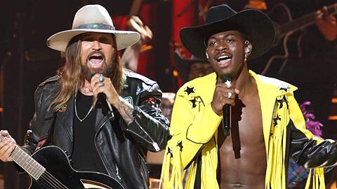 Billy Ray Cyrus und Lil Nas X bei den BET Awards in Los Angeles