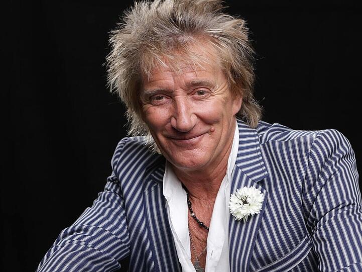 Fast 70 Jahre alt und eine Koryphäe: Rod Stewart