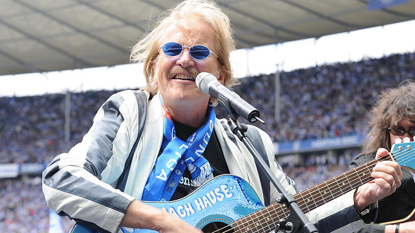 "Vielleicht ist ja ein 0:0 für uns drin&ldquo;, sagt Hertha-Hymnen Komponist Frank Zander.