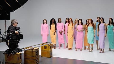 Rankin und die Models bei "Germany's next Topmodel".