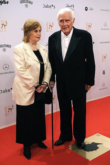 Joachim Fuchsberger und seine Frau Gundula