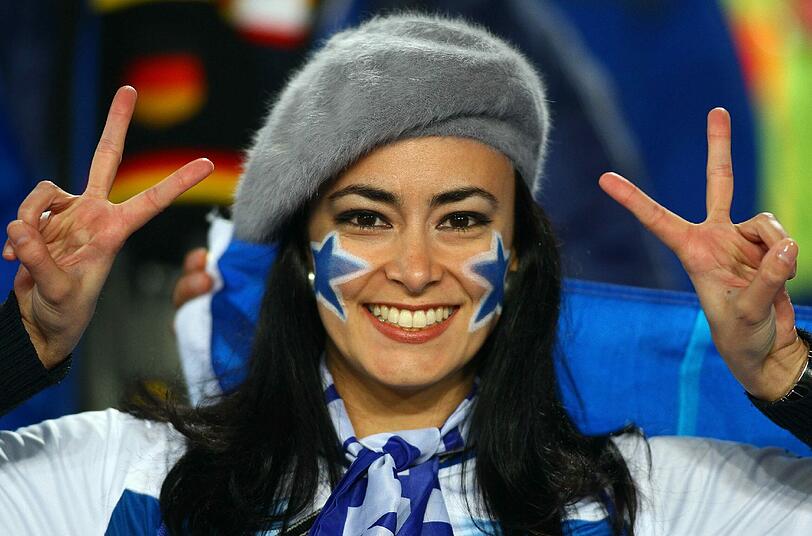 Aber nicht nur die Giganten des Weltfußballs können überzeugen: auch dieser Fan aus Honduras sind ein absoluter Hingucker!