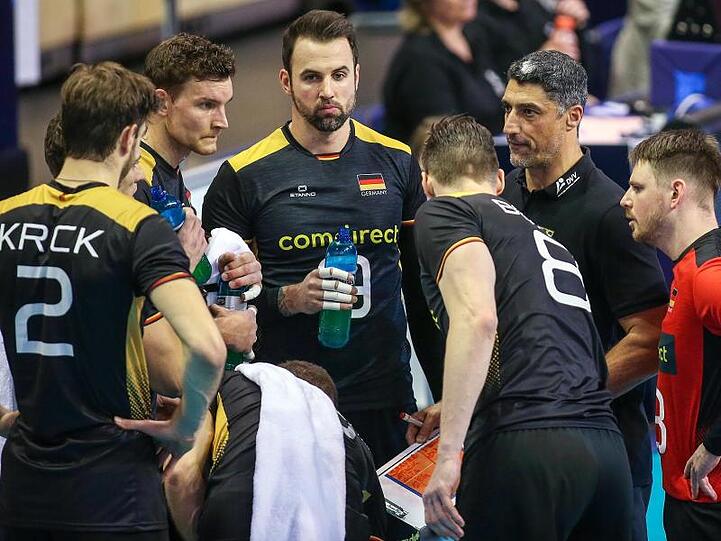 Die deutschen Volleyballer hatten im Finale gegen Frankreich keine Chance.