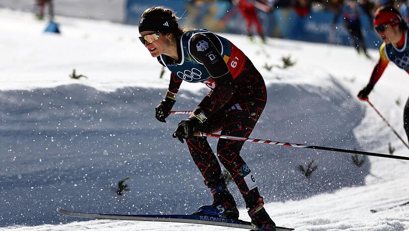 Laura Gimmler hat mit Coletta Rydzek Bronze gewonnen.