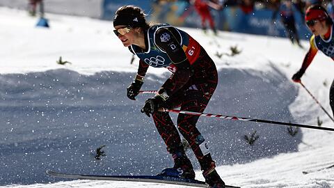 Laura Gimmler hat mit Coletta Rydzek Bronze gewonnen.