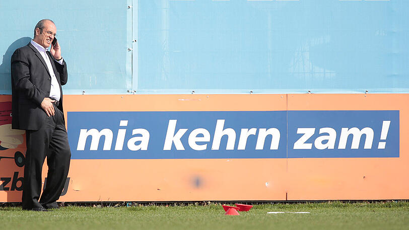 Geschäftsführer Anthony Power schaute auch beim Training zu.