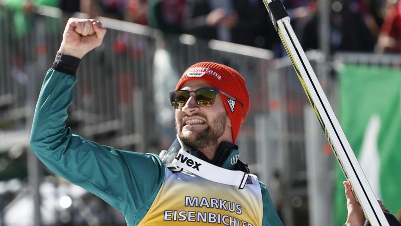 Bester deutscher DSV-Adler der Saison: Markus Eisenbichler. Bester deutscher DSV-Adler der Saison: Markus Eisenbichler.