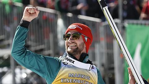 Bester deutscher DSV-Adler der Saison: Markus Eisenbichler.
