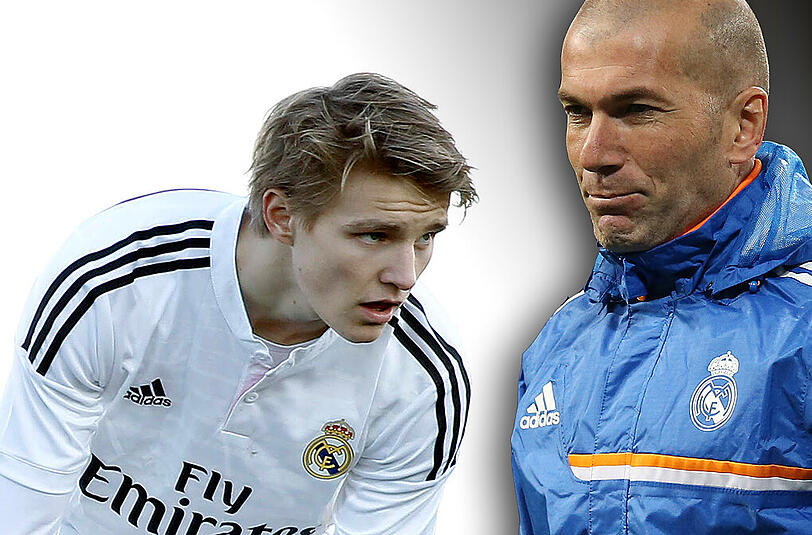 Martin Ödegaard hat keine Lust auf Reserve. Das sorgt für Unmut bei Trainer Zinedine Zidane.
