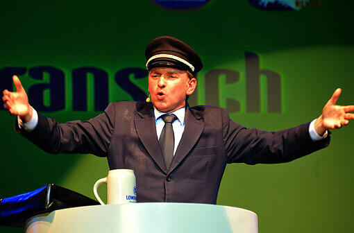 Fonis beim Starkbierastich 2012.