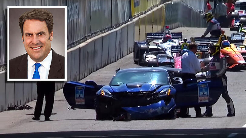Ego verletzt, Rest unversehrt: Das kurze Indycar-Rennen des Mark Reuss.