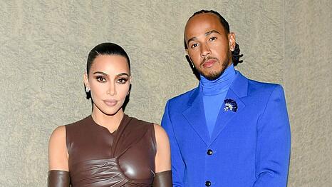 Kim Kardashian und Lewis Hamilton bei den WSJ. Magazine 2021 Innovator Awards.