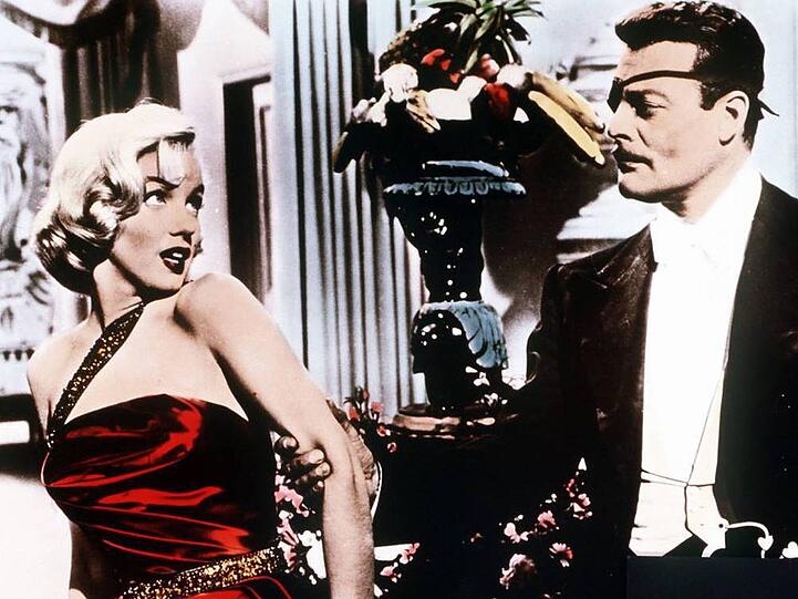 Marilyn Monroe im Film "Wie angel ich mir einen Millionär": Wie das im echten Leben funktioniert, erklärt Millionärsgattin Irina Beller in ihrem Ratgeber "Hello Mr. Rich!"
