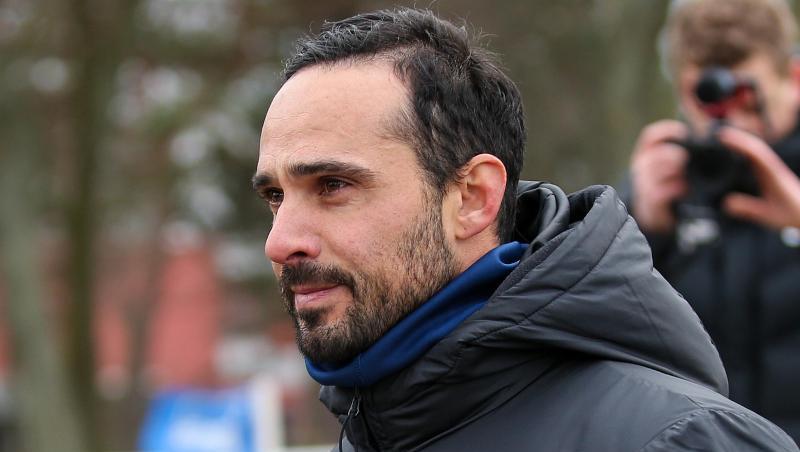 Nach dem Klinsmann-Rücktritt steht Alexander Nouri an der Seitenlinie von Hertha BSC. Nach dem Klinsmann-Rücktritt steht Alexander Nouri an der Seitenlinie von Hertha BSC.