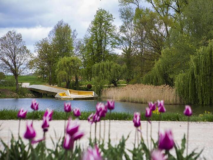 Das Foto zeigt das Gelände der Gartenschau. Foto: Beatrix Getze/Archivbild