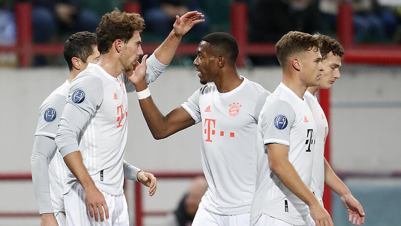 Gehören mittlerweile zu den Anführern beim FC Bayern: Leon Goretzka und Joshua Kimmich (beide vorne).