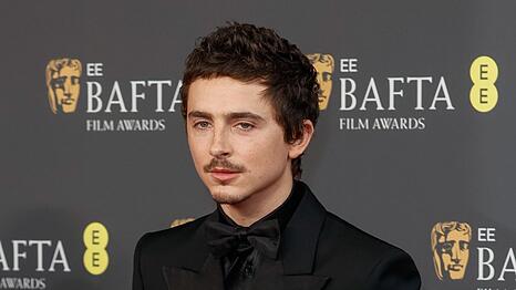 Timoth&eacute;e Chalamet vor wenigen Tagen bei den BAFTA Awards in London.