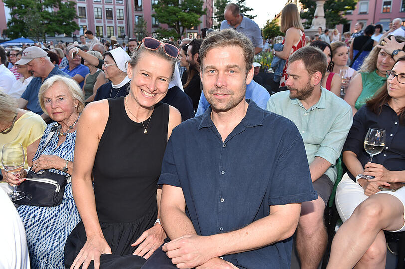 Julia Schmitt-Thiel und Bruder Philip