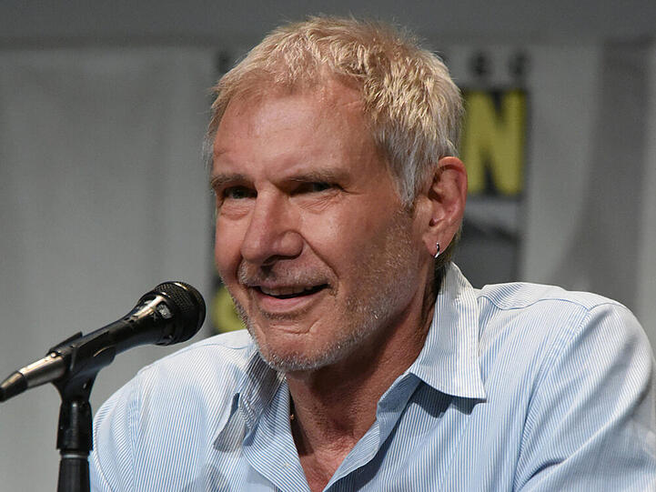 Harrison Ford im Juli bei der Comic-Con