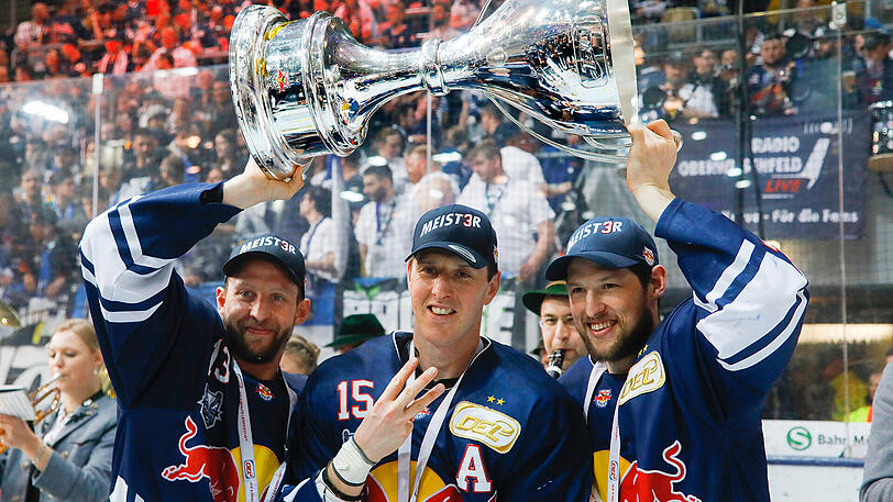 Am 26. April feierte der EHC Red Bull München die Meisterschaft in der Deutschen Eishockey Liga.