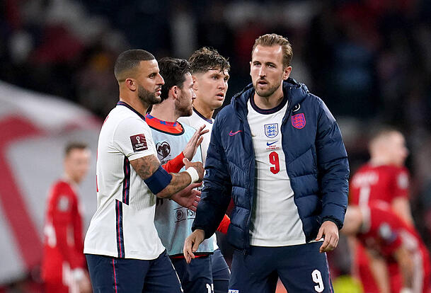 Ehemalige Teamkollegen bei Tottenham, Teamkollegen bei der englischen Nationalmannschaft – und bald auch beim FC Bayern? Kyle Walker und Harry Kane.