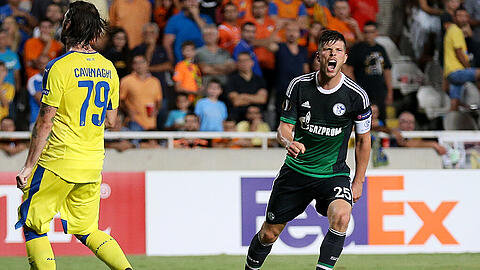 Feiert sein Tor zum 3:0: Klaas-Jan Huntelaar