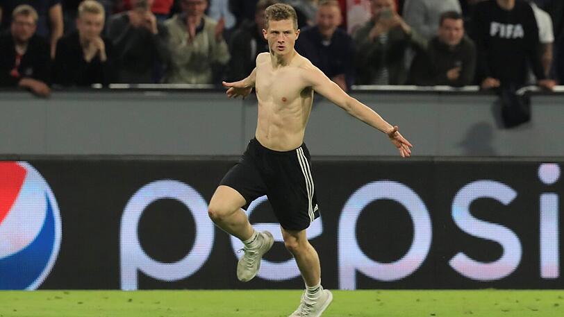 Frei wie ein Vogel - in der Allianz Arena.