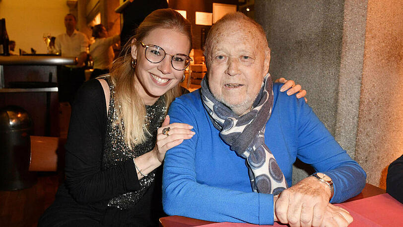 Joseph Vilsmaier an der Seite seiner Tochter Janina Joseph Vilsmaier an der Seite seiner Tochter Janina