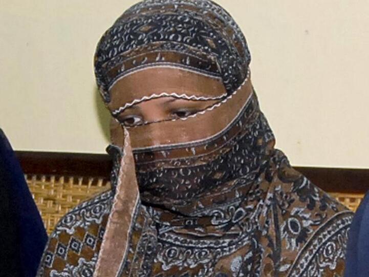 Die pakiatanische Christin, Asia Bibi, bei einer Anhörung in einem Gefängnis in Sheikhupura.