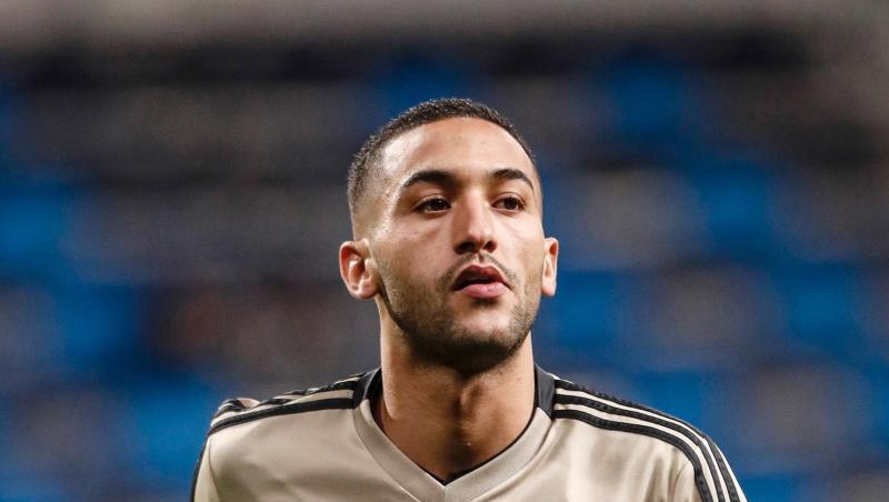 Hakim Ziyech hat seinen Vertrag bei Ajax Amsterdam verlängert. Foto: Enrique de la Fuente/Archivbild Hakim Ziyech hat seinen Vertrag bei Ajax Amsterdam verlängert. Foto: Enrique de la Fuente/Archivbild