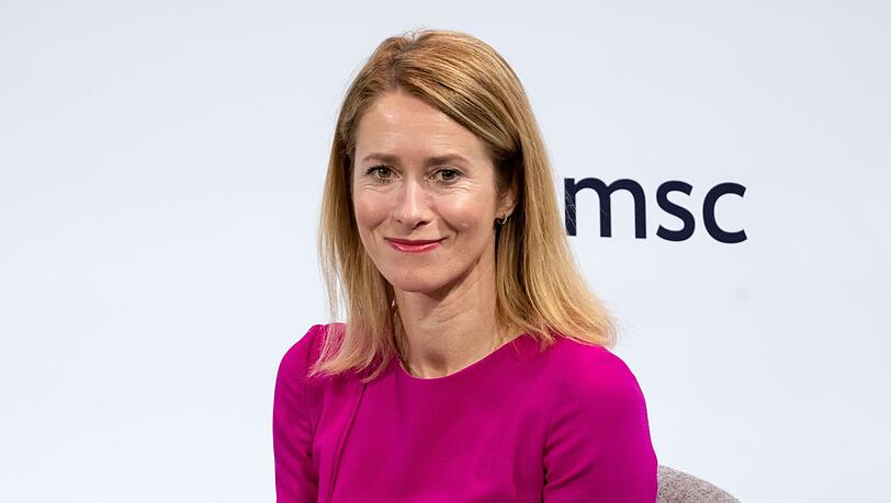 Die estnische Ministerpräsidentin Kaja Kallas nimmt an der Sicherheitskonferenz in München teil.