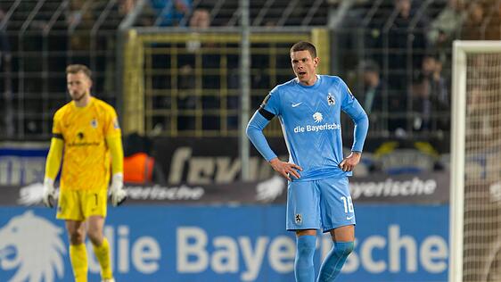 Nach der 0:3-Klatsche des TSV 1860 gegen Bielefeld frustriert: Max Reinthaler.