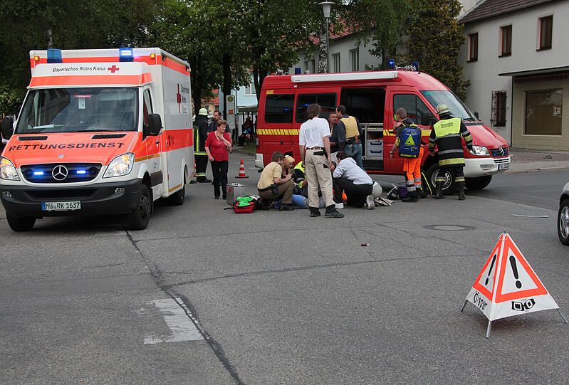 Der Unfall passierte auf der Goethestraße.