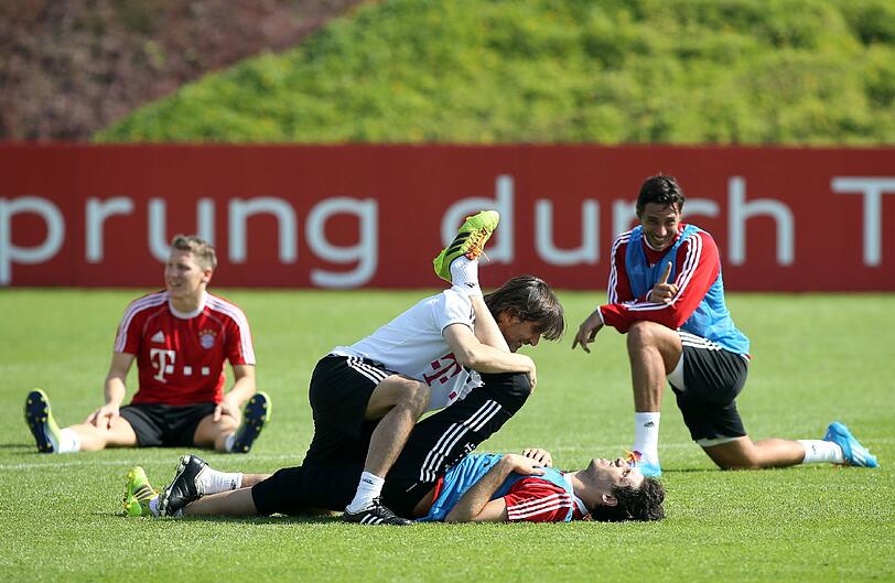 Die Bilder vom Vormittagstraining am fünften Tag des Trainingslagers.