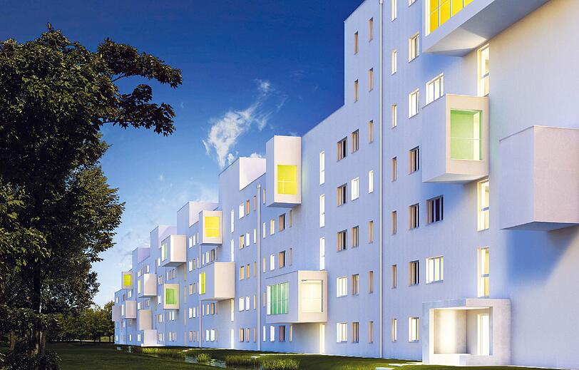 Die GEWOFAG baut 244 Wohnungen in Ramersdorf-Perlach an der Hochäckerstraße.
