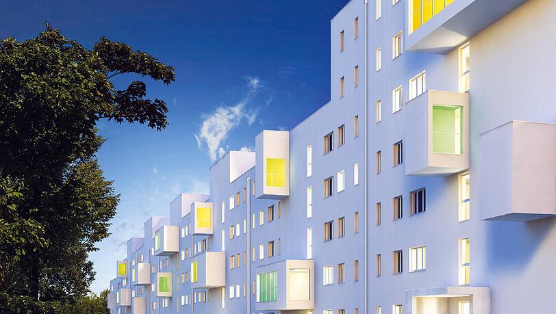 Die GEWOFAG baut 244 Wohnungen in Ramersdorf-Perlach an der Hochäckerstraße. Die GEWOFAG baut 244 Wohnungen in Ramersdorf-Perlach an der Hochäckerstraße.