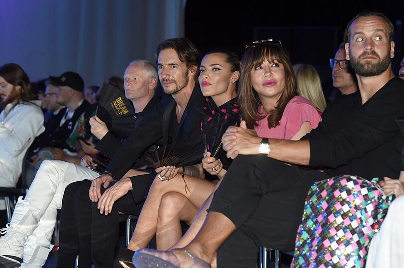 Thomas Hayo, Simone Thomalla mit Sophia Thomalla und Silvio Heinevetter