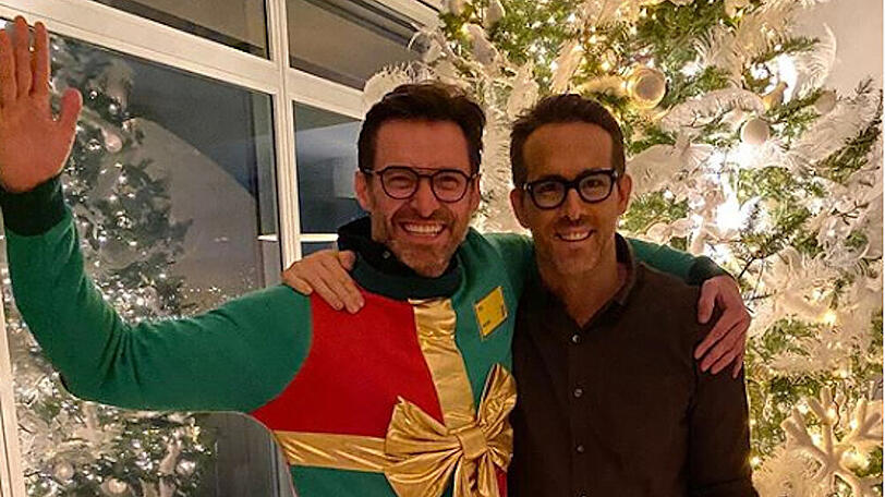 Hugh Jackman und Ryan Reynolds sind schon lange gut befreundet