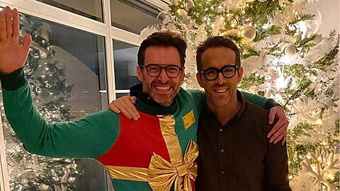 Hugh Jackman und Ryan Reynolds sind schon lange gut befreundet